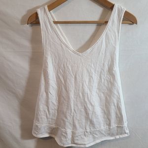 We The Free White Tank Top